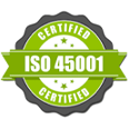 ISO 45001 Certified